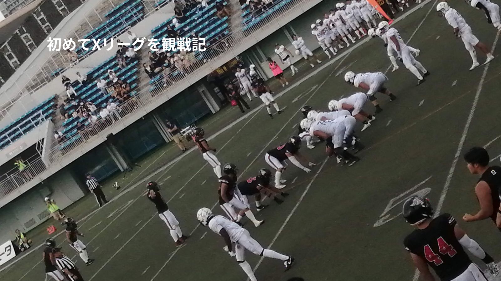 初めてXリーグを観戦してみた